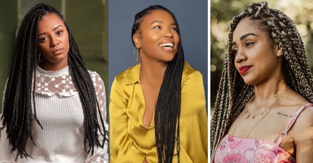 Tranças box braids
